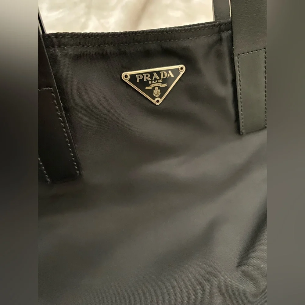 Prada Black Nylon Tote Bag - Picture 6 of 14